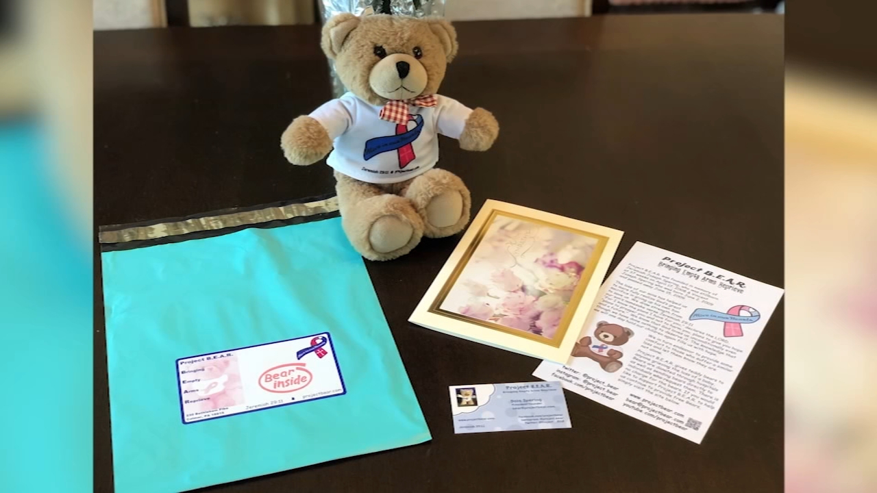 Montgomery County mom gives 'bear hug' to families who lose infants