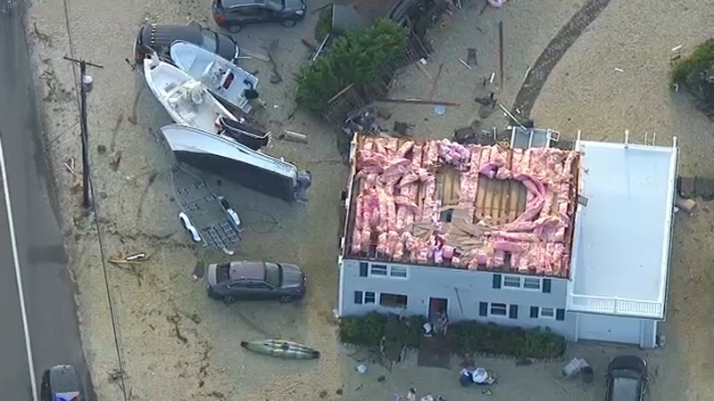 Severe Weather In New Jersey National Weather Service Confirms Ef2 Tornado Touched Down On Long Beach Island 6abc Philadelphia
