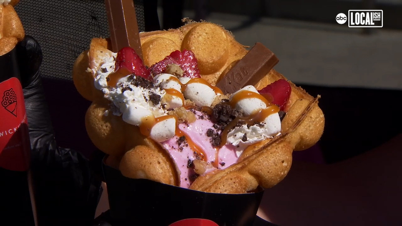 Have Your Waffle And Eat Your Ice Cream Too At The Wicked Waffle Abc7 San Francisco