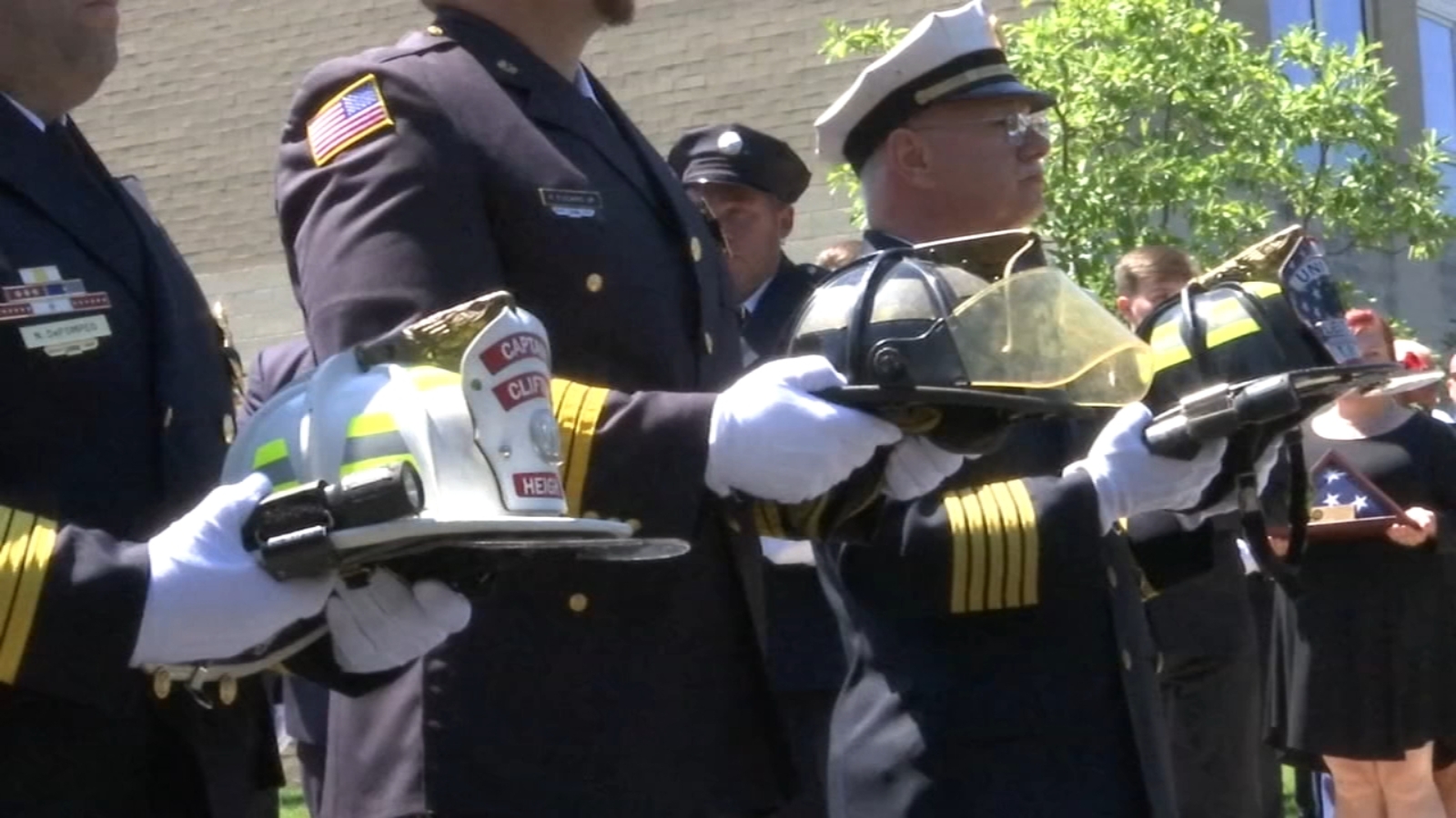 Firefighter Thomas Royds: Community pays final respects for fallen hero ...