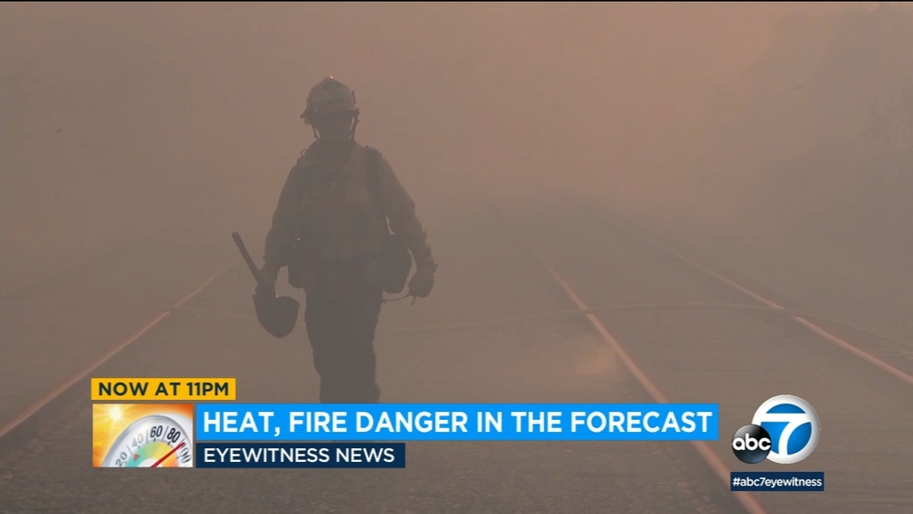 SoCal firefighters expecting elevated danger this week