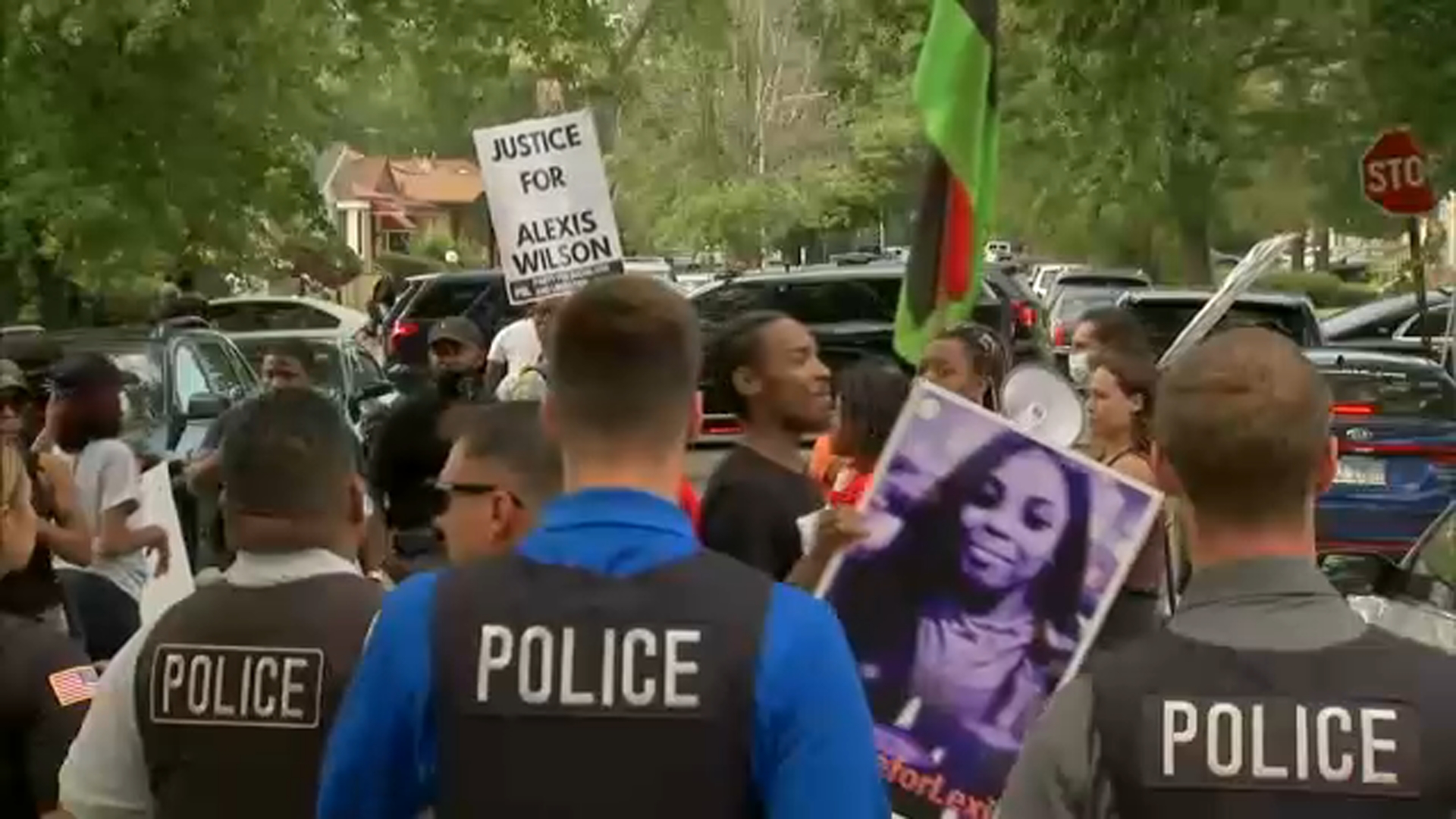 Dolton Police Shooting Rally Demands Mayor Tiffany Henyard Retract Statement Supporting Department In Death Of Alexis Wilson Abc7 Chicago