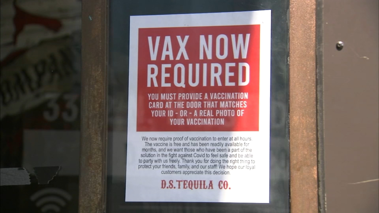 COVID vax mandates gain popularity in Chicago restaurants
