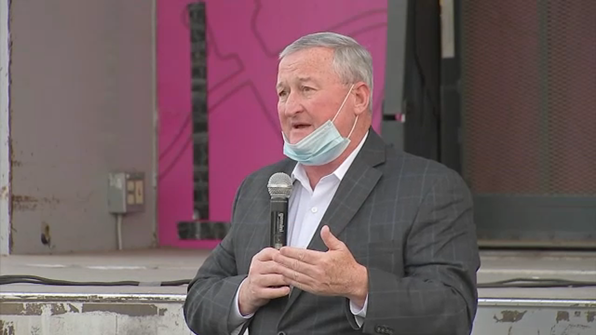 Mayor Kenney addresses critics, gun violence response in West Philly
