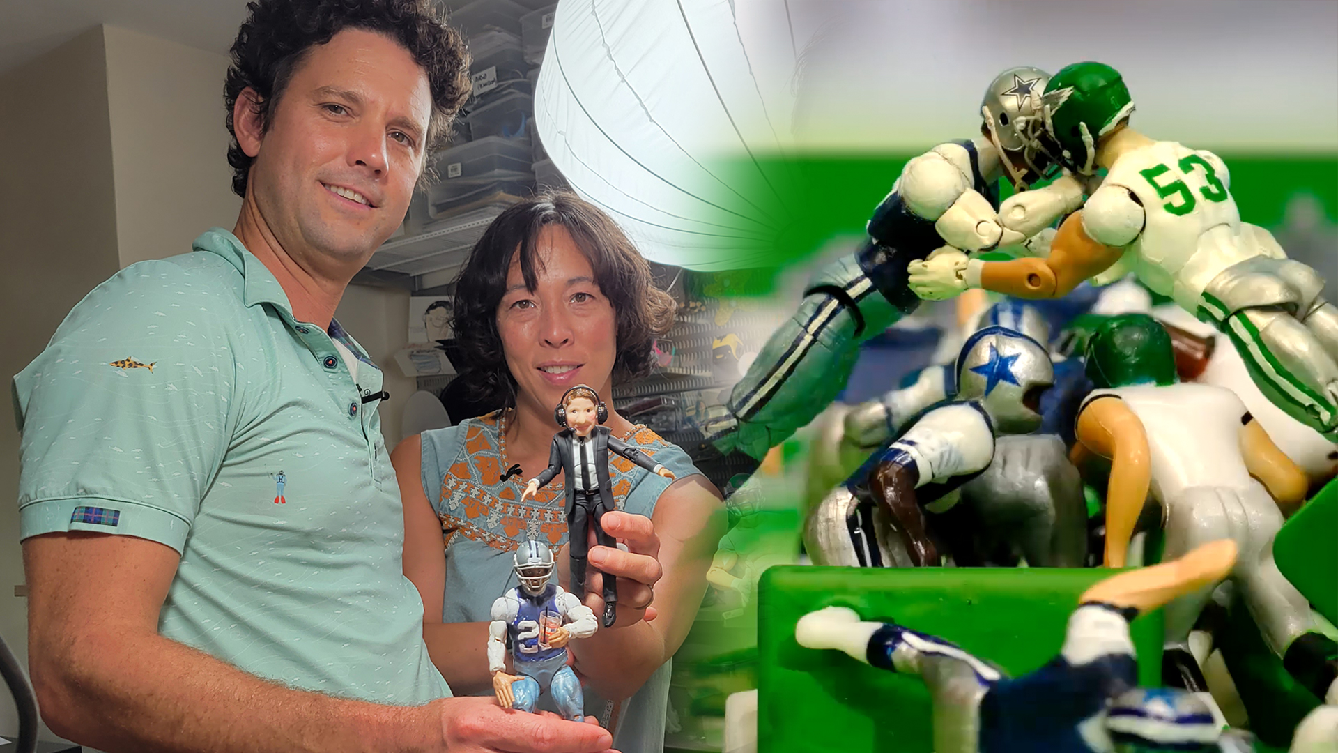 Philly couple goes viral with Eagles stop-motion animation