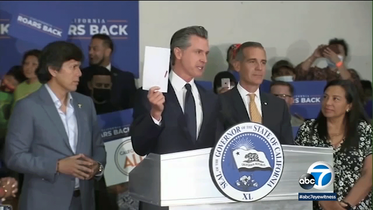 Newsom wants voters to skip recall ballot's 2nd question 