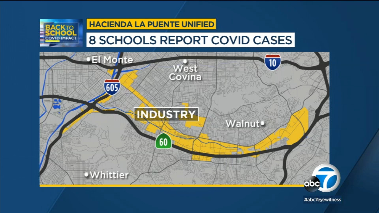 8 Hacienda La Puente USD schools report positive COVID cases