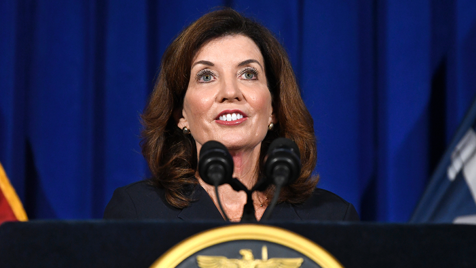 Governor Kathy Hochul's COVID surge plan calls for boosters for SUNY