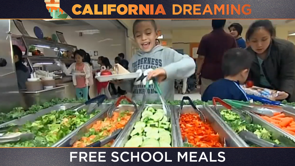CA begins offering free school meals to millions of students