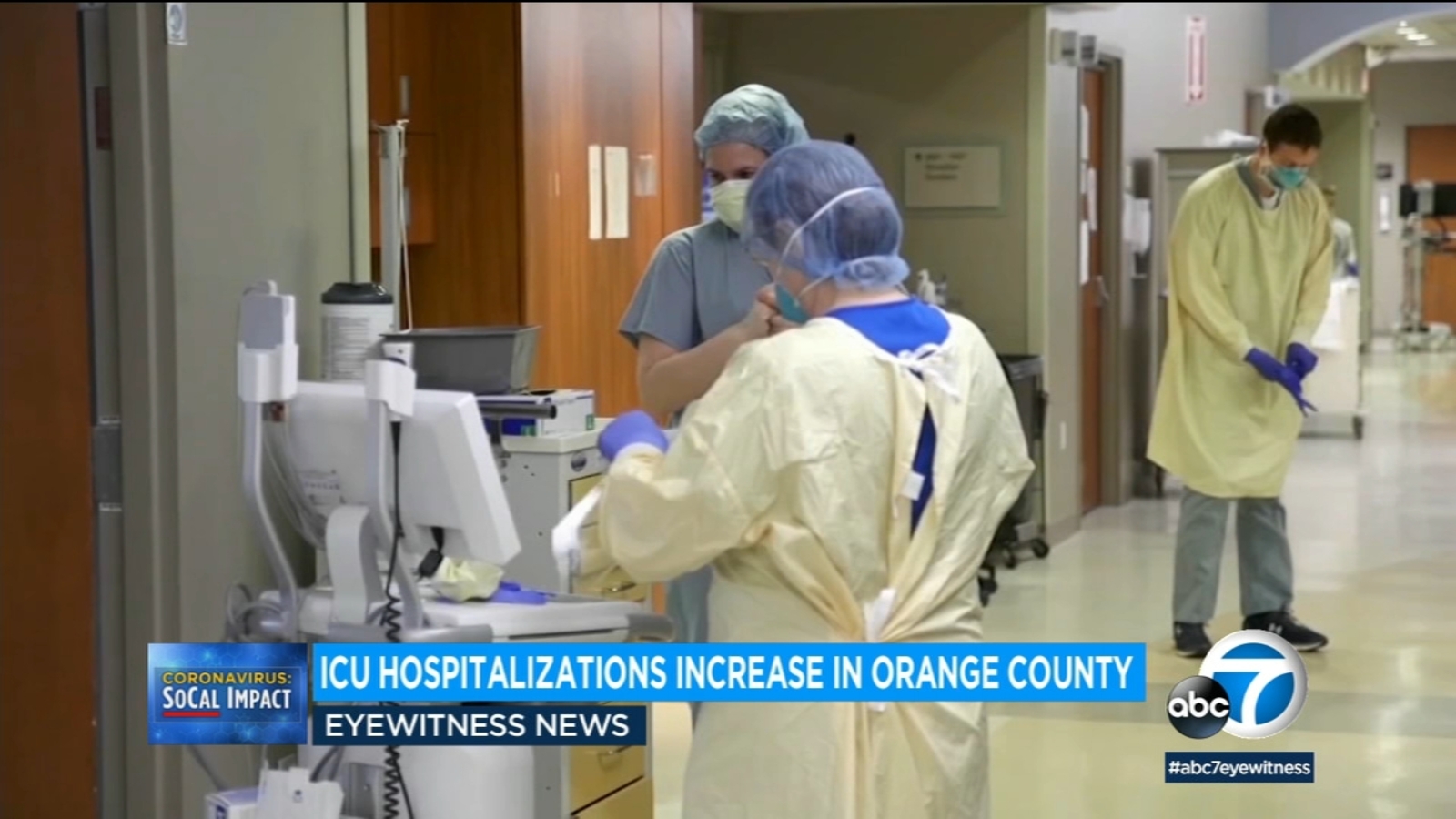 'Alarming increase': COVID hospitalizations up 366% in 1-month period in LA County as virus surges