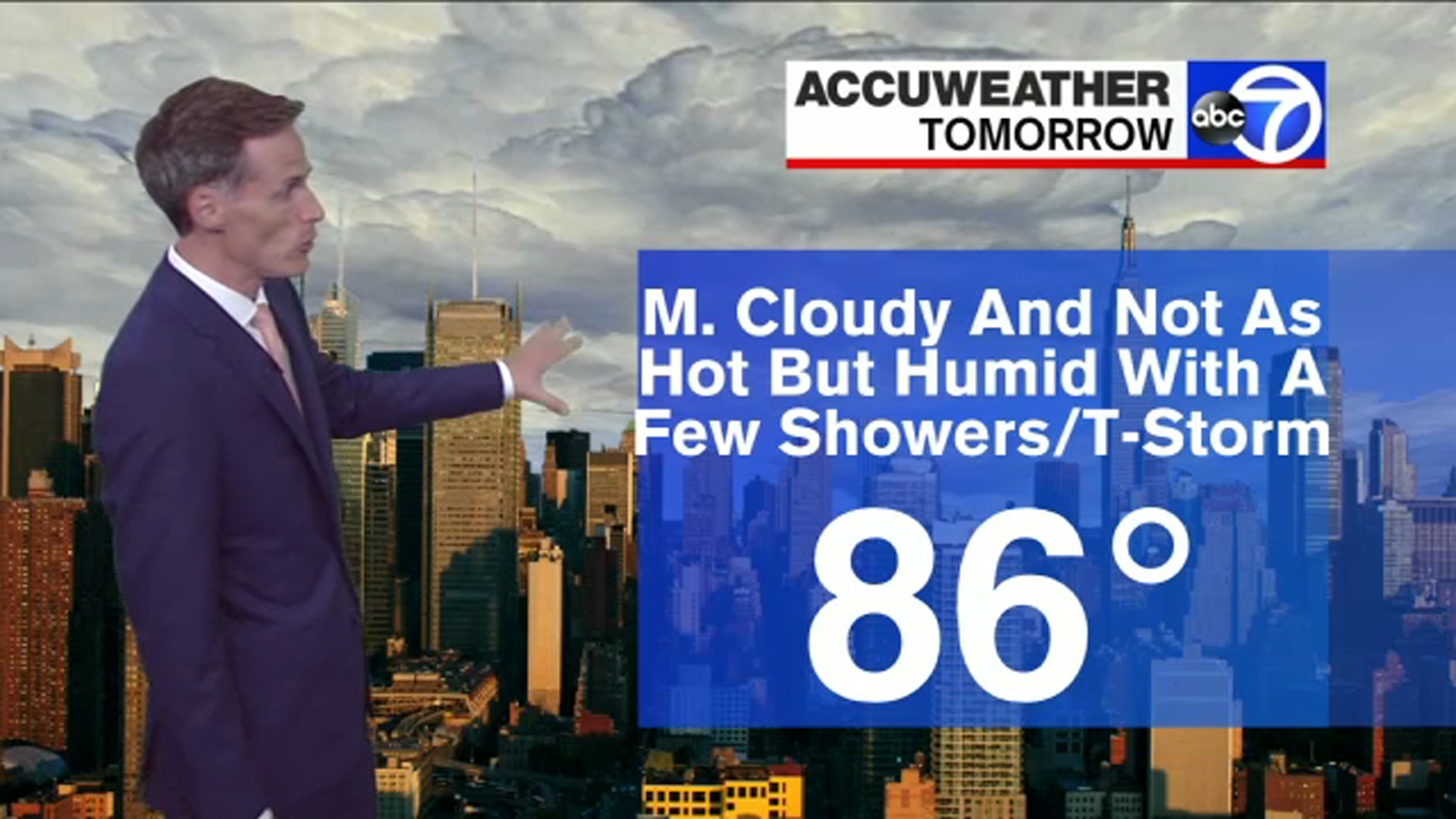 ACCUWEATHER ALERT Temperatures tie record highs in New York City area