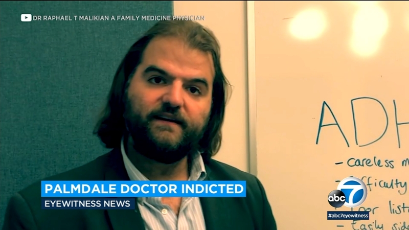 Antelope Valley Doctor Arrested For Allegedly Doling Out Opioid Prescriptions To Patients With Little To No Examination Abc7 Los Angeles