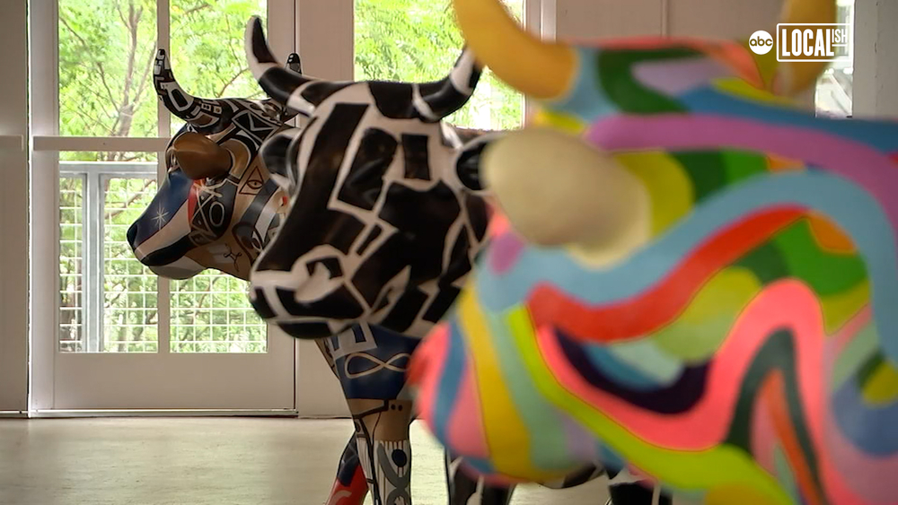Art for an udderly good cause