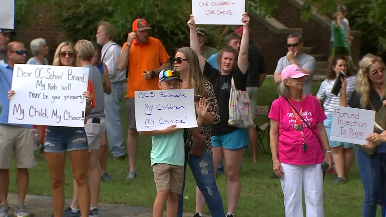 Orange County Schools votes not to require vaccines for athletes
