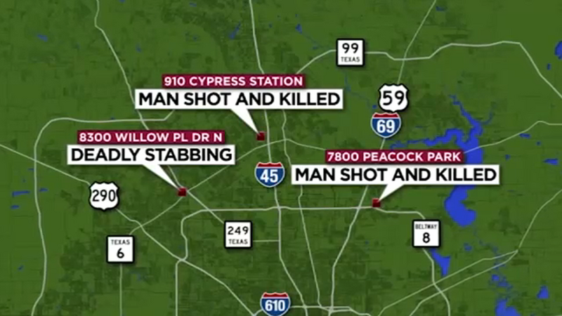 Houston Crime Domestic Violence Cases Across Harris County Leave At Least 3 Dead In Last 24 Hours Abc13 Houston