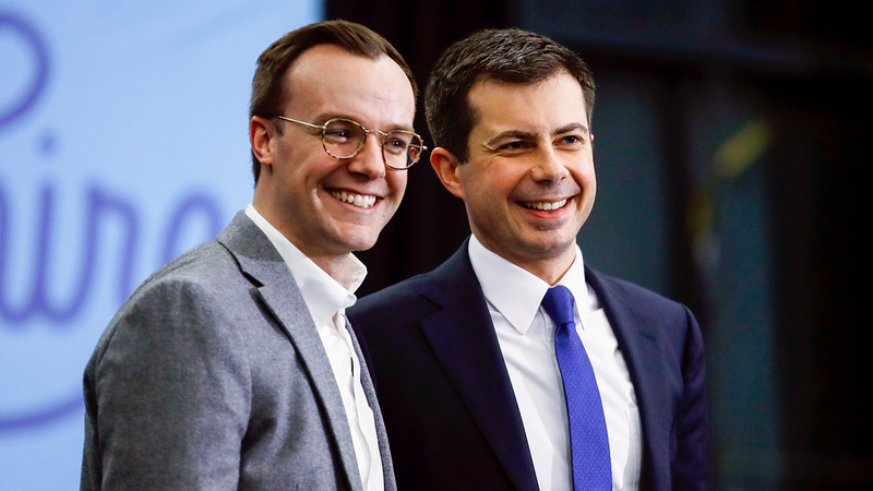 Transportation Sec Pete Buttigieg Husband Chasten Share First Family Photo As Parents Of 2 Babies Abc7 Chicago