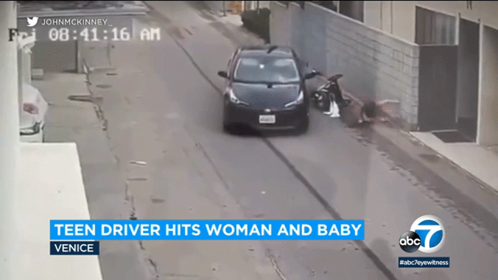 Venice hit-and-run: Alleged DUI driver slams into woman, baby