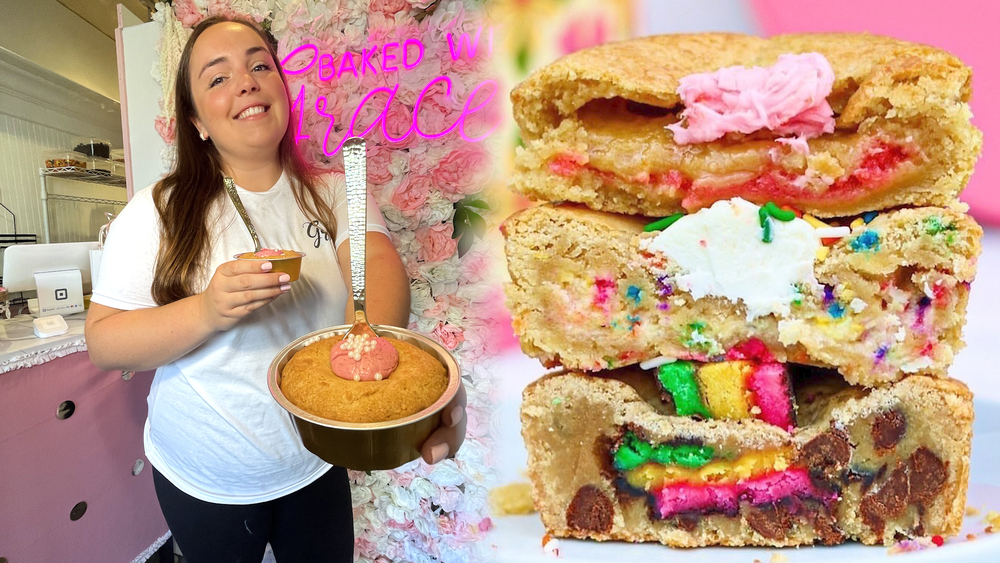 Take a bite out of these ooey gooey cookie pies
