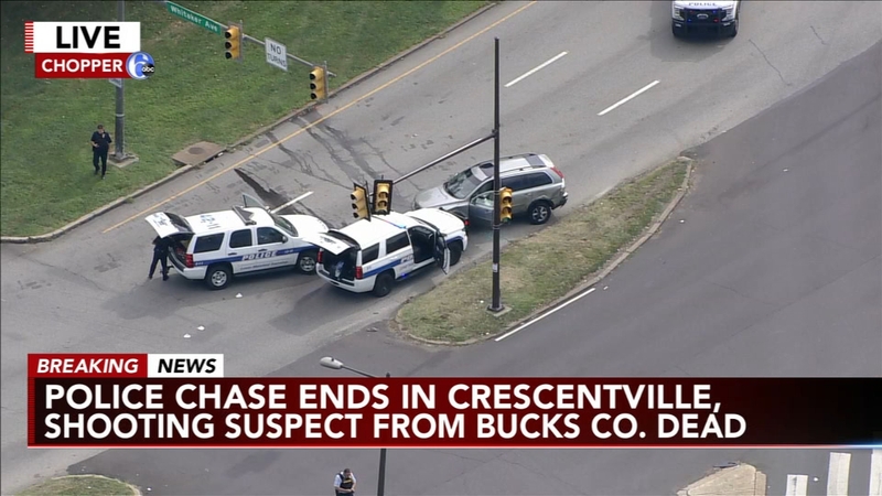 Levittown Shooting Suspect Dead After Police Chase Ends In Philadelphia S Crescentville Section 6abc Philadelphia