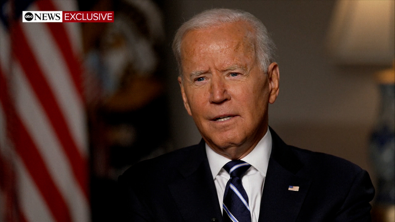 Biden Says He Did Not See A Way To Withdraw From Afghanistan Without Chaos Ensuing Abc News Exclusive Abc7 Chicago