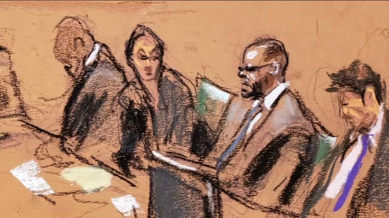 R Kelly Singer Scenes From Week 2 Of New York Sex Trafficking Trial Abc7 Chicago