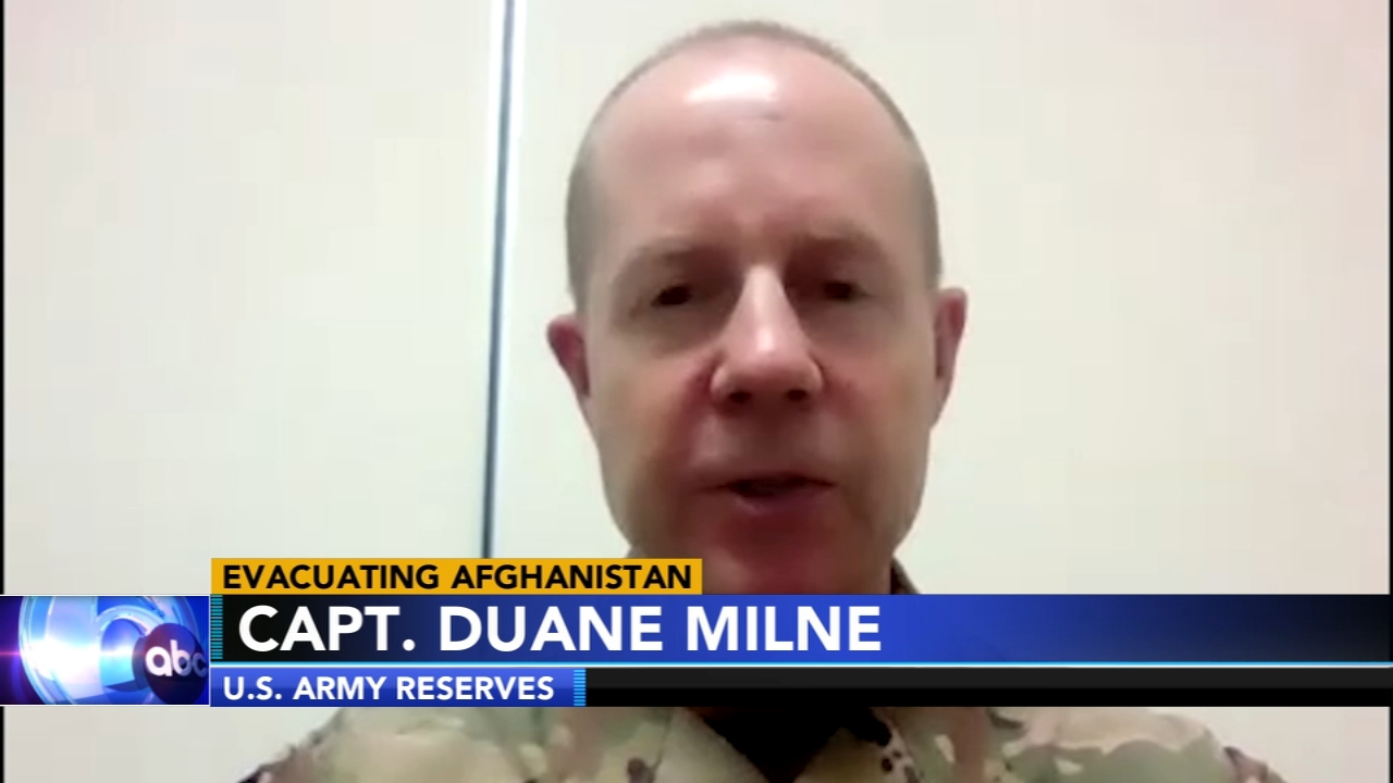 US Army captain: The goal is get people out of Afghanistan immediately