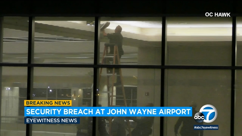 Suspect arrested after OC airport placed on lockdown