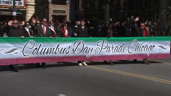 Columbus Day Parade Abc7 Chicago