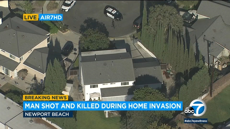 Man Forced His Way Into Newport Beach Home Fatally Shot By Occupant Police Say Abc7 Los Angeles