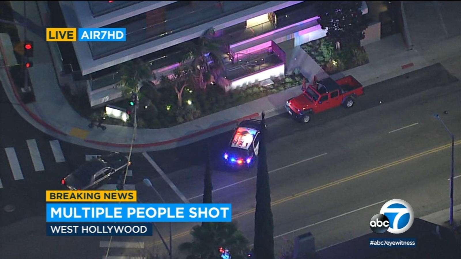 West Hollywood shooting leaves 4 men hospitalized; 2 suspects at large ...