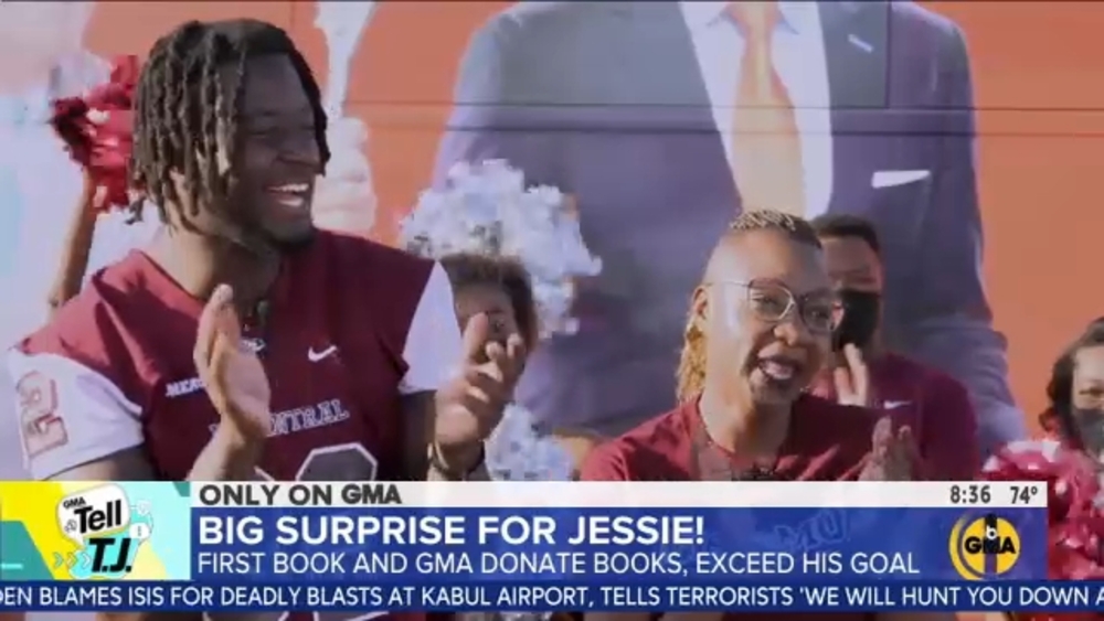 GMA surprises NCCU football player for going above and beyond