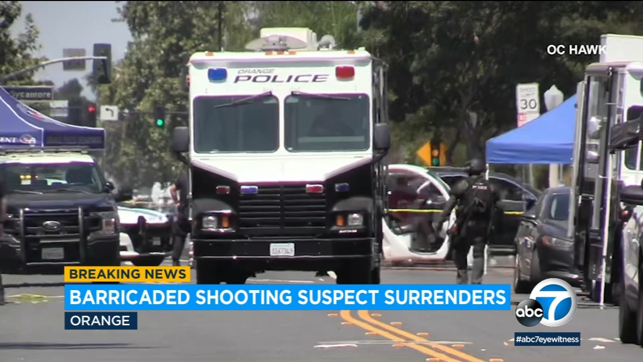 Shooting near Chapman University campus leads to police standoff 