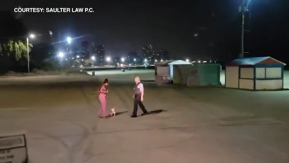 Videos show altercation between CPD officer, Black woman walking dog