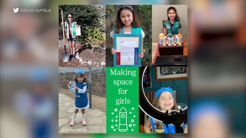 Local Girl Scouts take part in 'Making Space for Girls'
