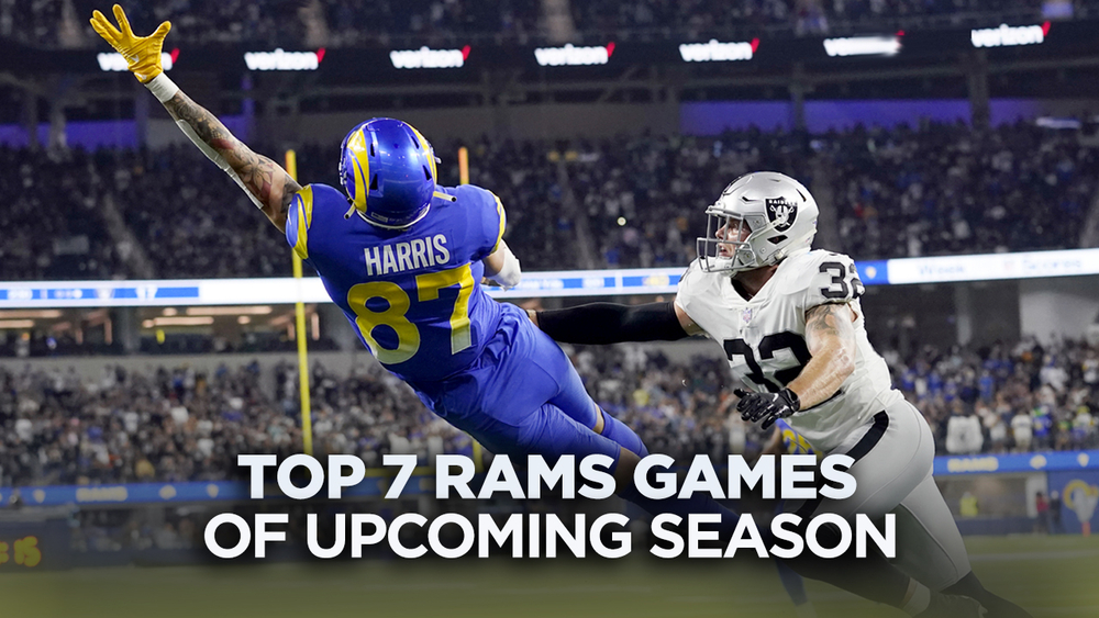 Top 7 Rams games to watch of upcoming NFL season
