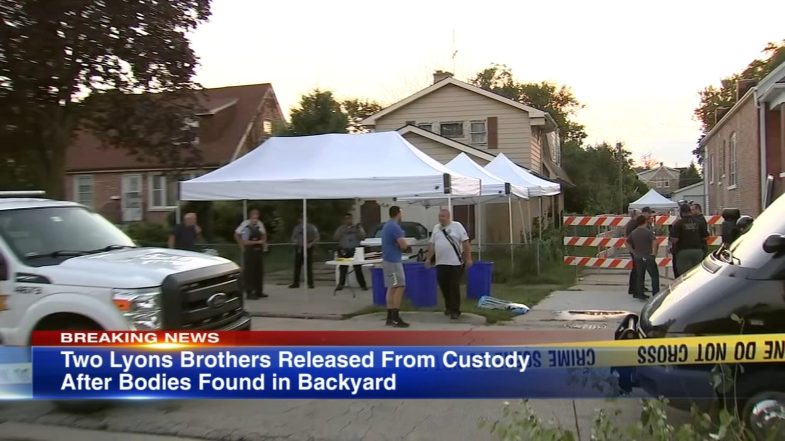 Lyons, IL investigation Brothers released; probe into 2 bodies found