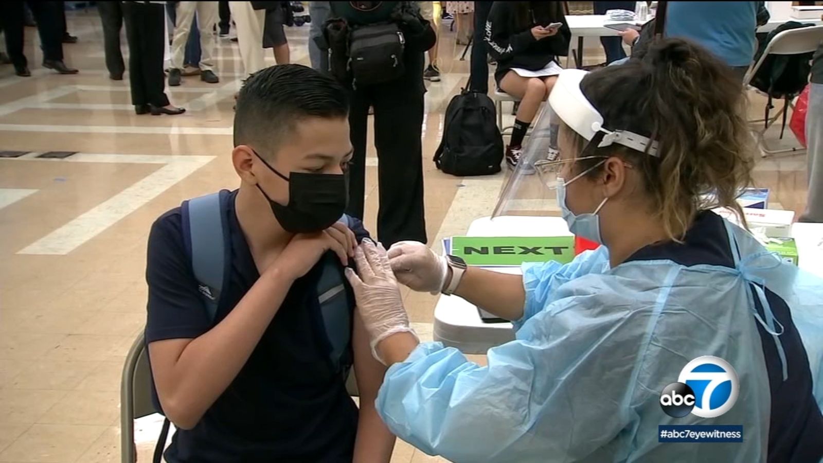 Los Angeles teachers union pushes for COVID-19 vaccine mandate for eligible students Los Angeles teachers union pushes for COVID-19 vaccine mandate for eligible students