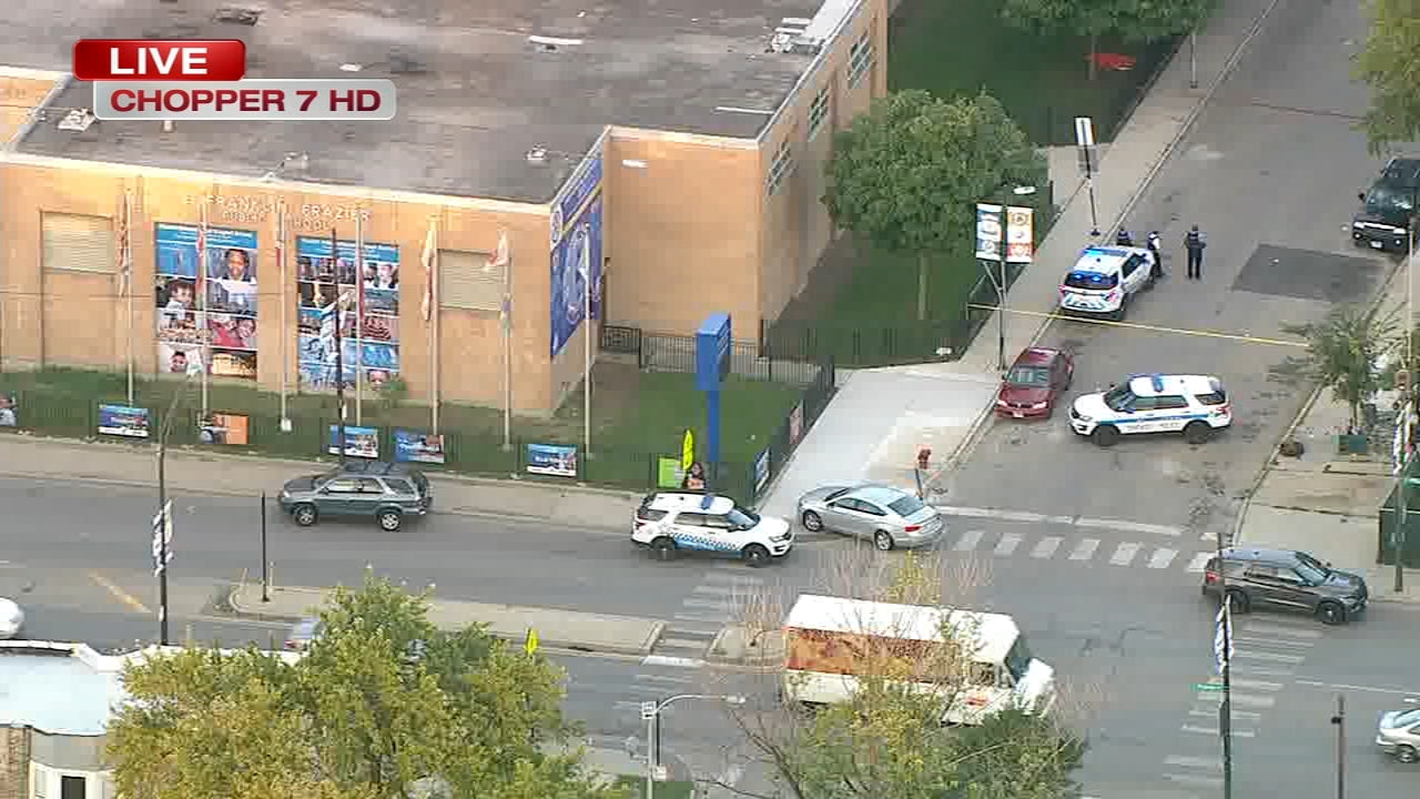 Man dies after being found shot outside West Side school