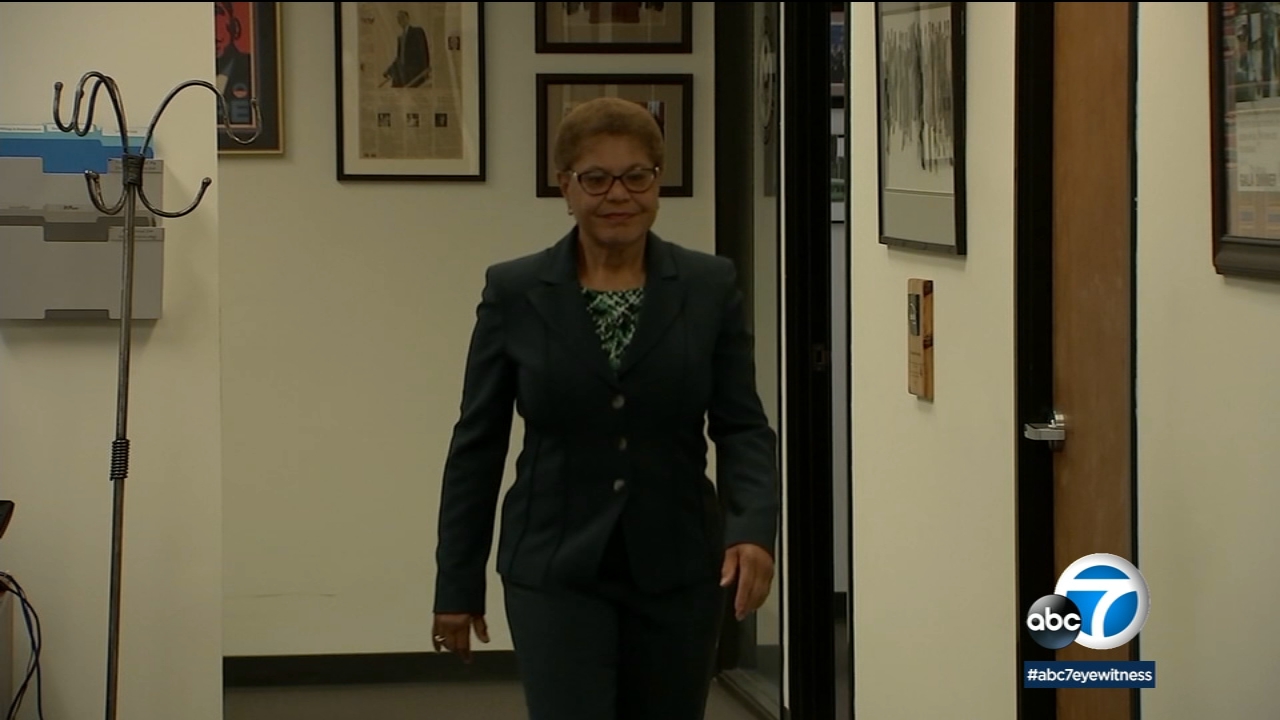 Rep. Karen Bass says she is 'seriously considering' run for LA mayor