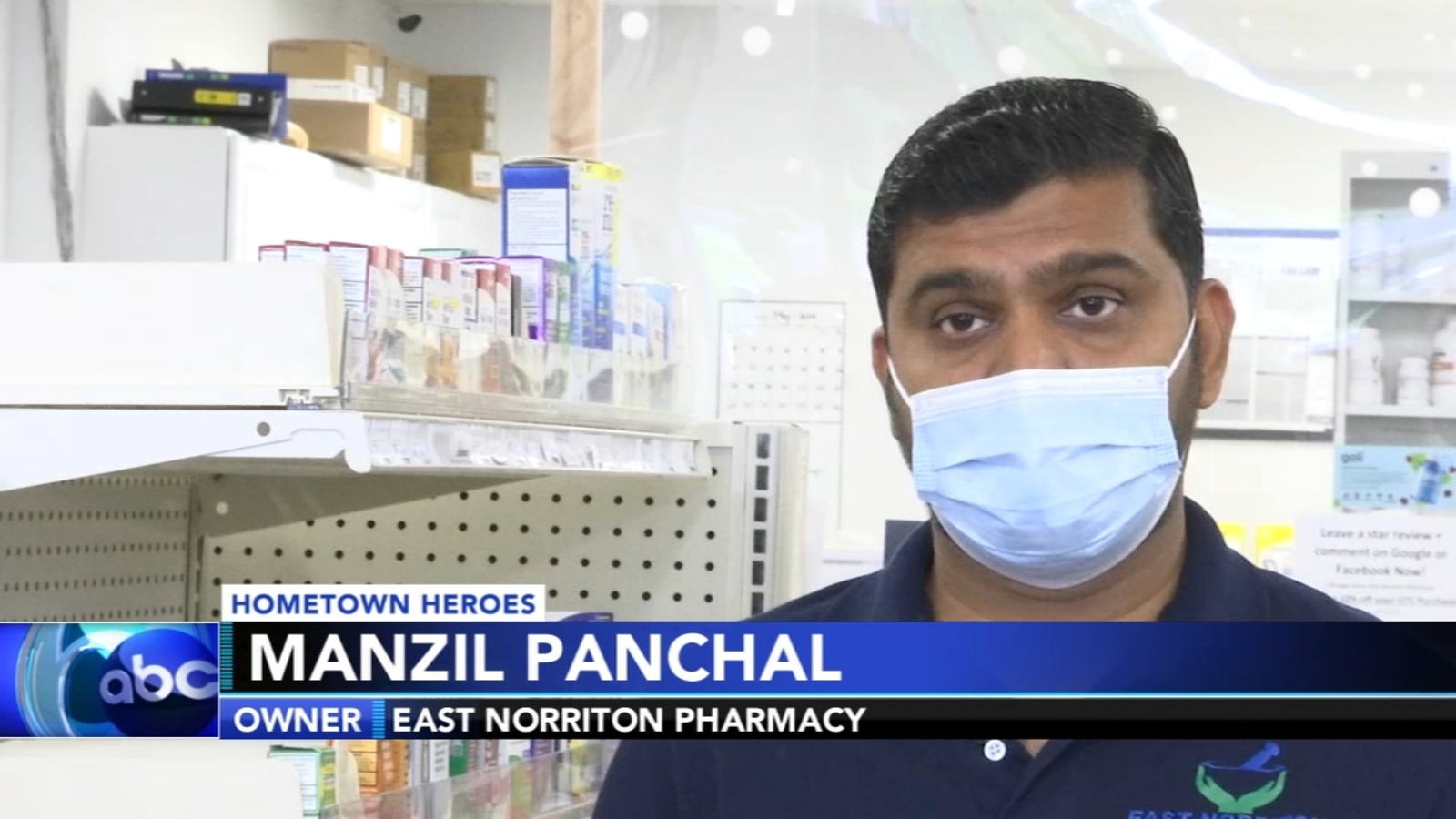 Manzil Panchal S East Norriton Township Pharmacy Delivered Thousands Of Covid 19 Vaccinations To Community Members 6abc Philadelphia