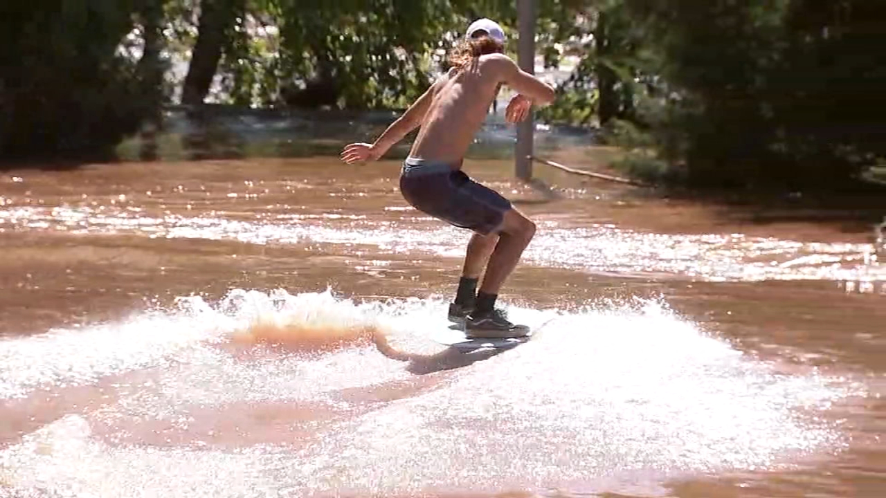 Doctor warning about dangers of playing in floodwaters