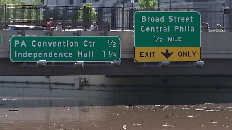 Hurricane Ida Damage Manayunk Floodwaters Engulf Vehicles Shut Down Main Street To Traffic 6abc Philadelphia