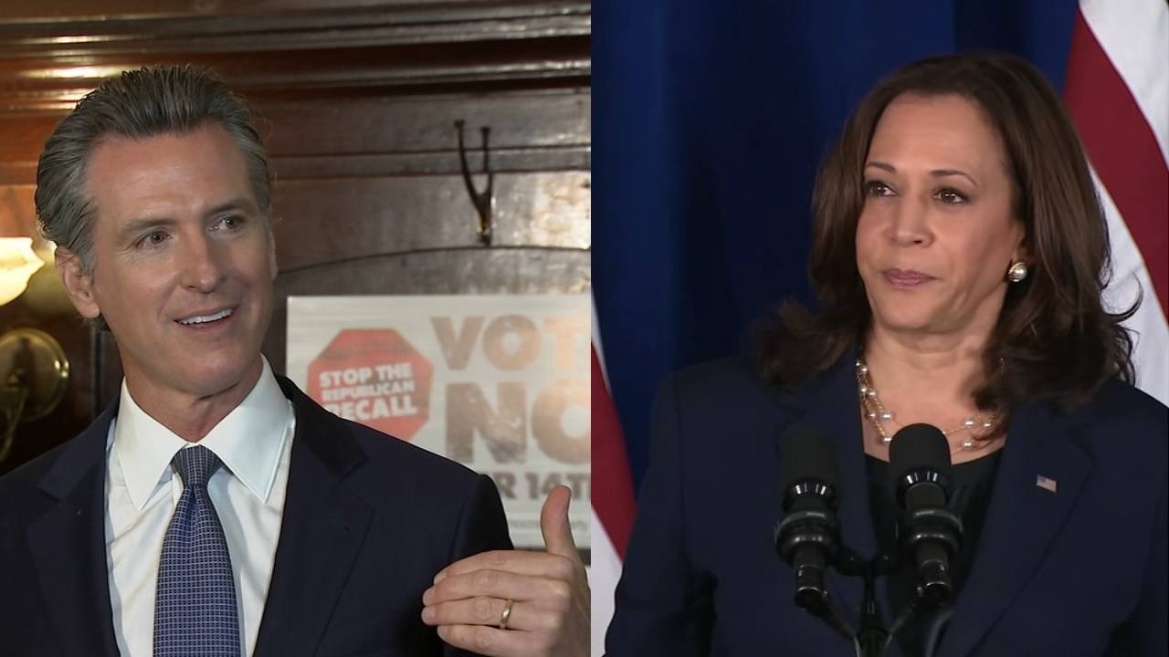 Kamala Harris to campaign for Gov. Newsom in the Bay Area 