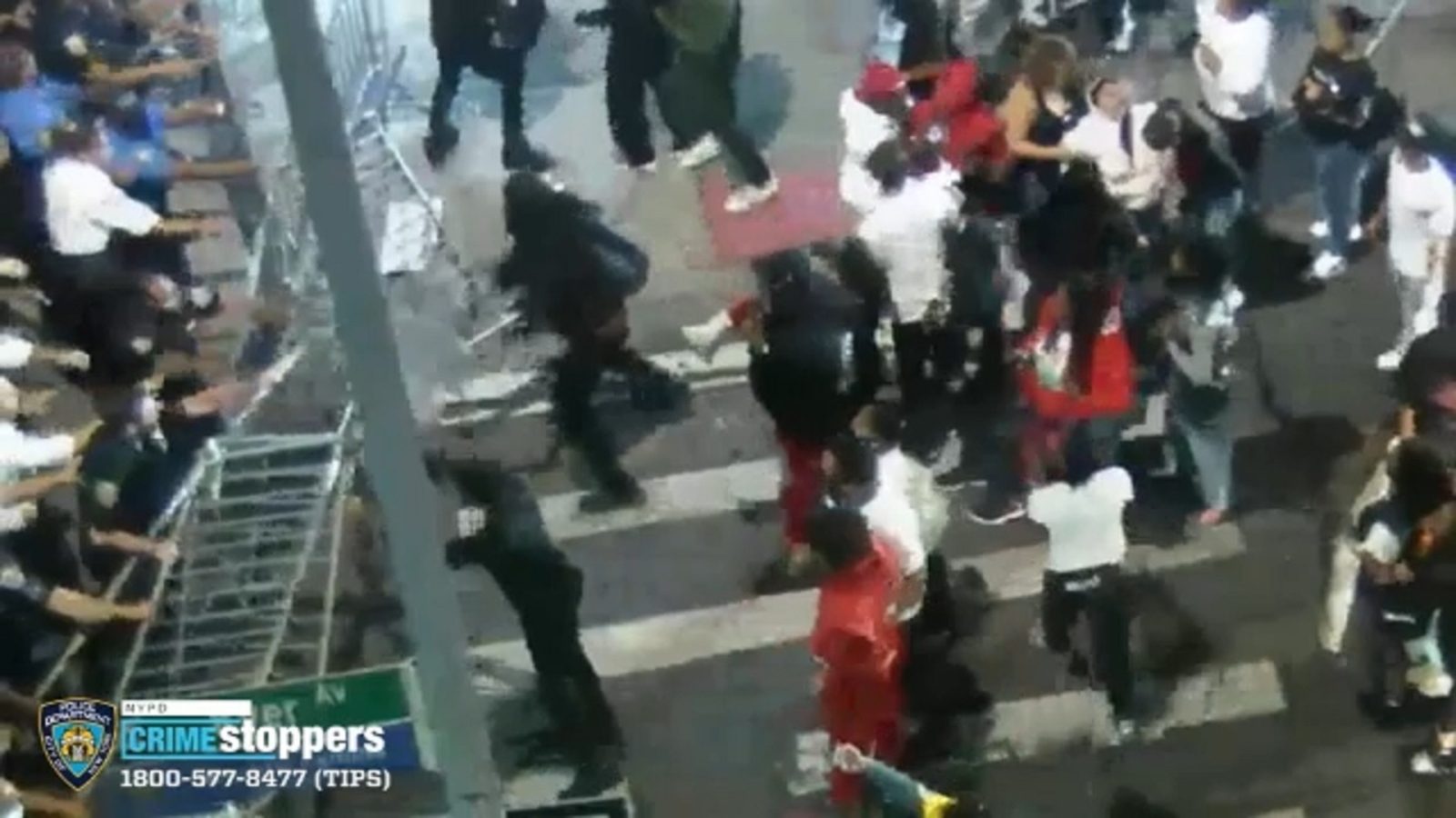 Police searching for person who poured gasoline on marked NYPD van ...