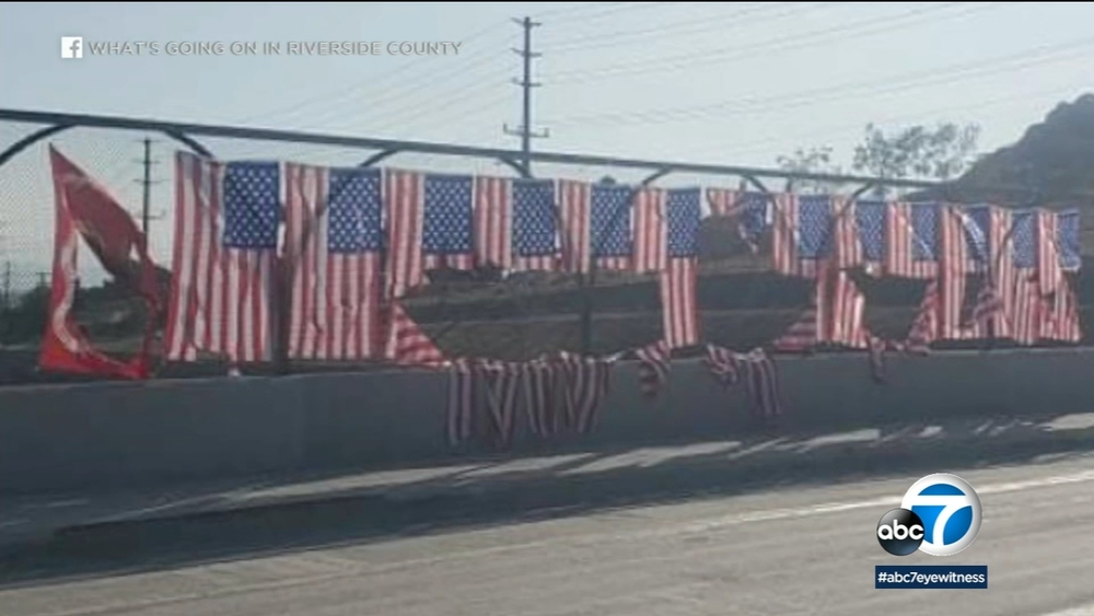 Riverside tribute to service members killed in Kabul vandalized