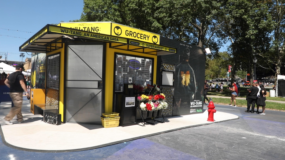 Made in America had a Wu Tang-themed bodega that brought NY to Philly