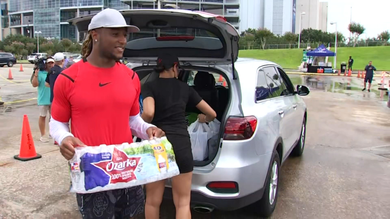 Justin Reid leads Texans' Ida relief drive