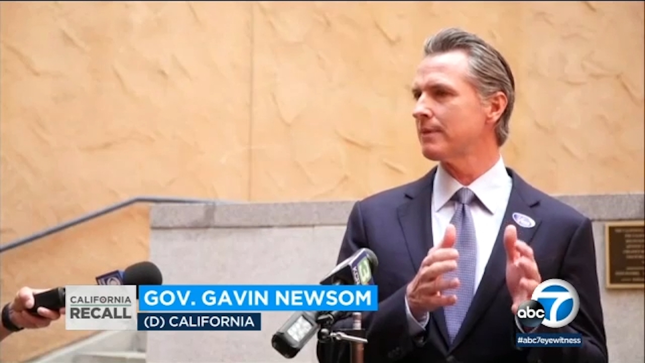 Days before recall vote, polls show Newsom likely to keep job