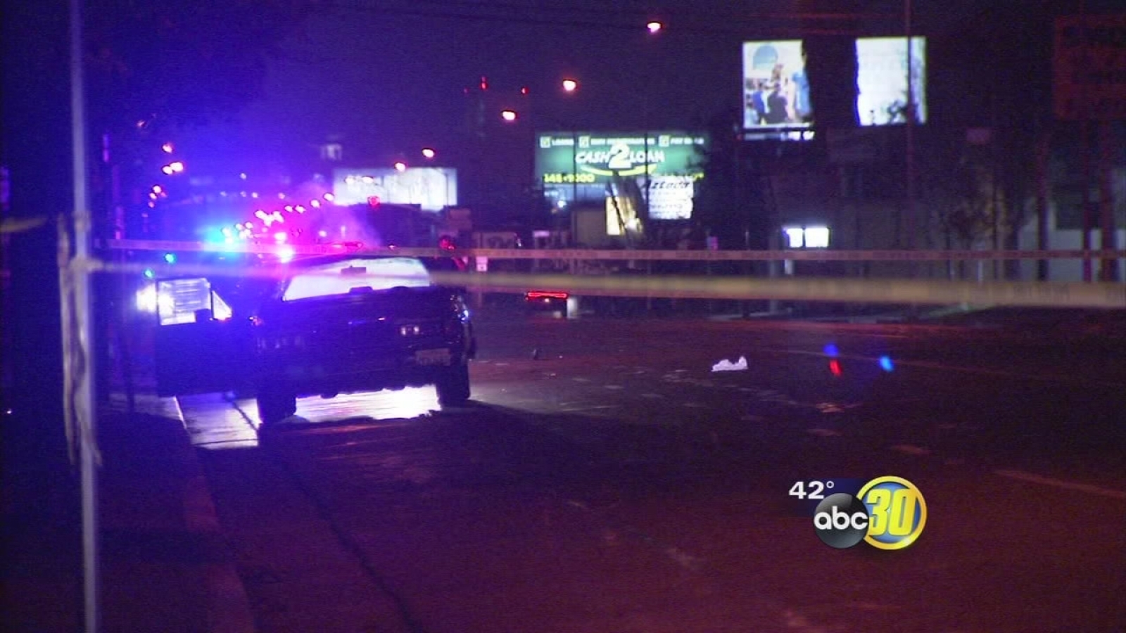 Pedestrian killed in Southeast Fresno Accident ABC30 Fresno