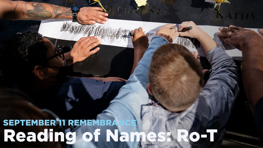 9/11 Names -  Ro through T